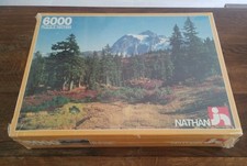 PUZZLE NATHAN 6000 PIÈCES EN MONTAGNE Neuf Emballé 