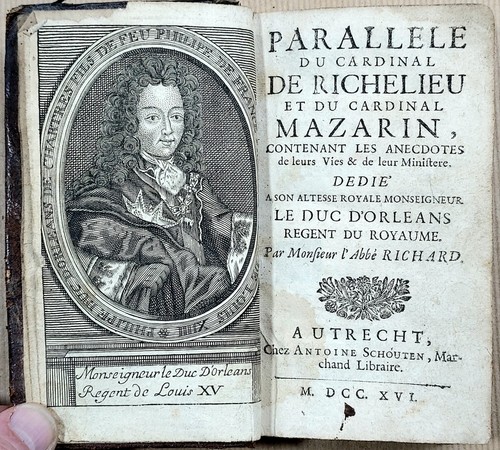 Abbé richard parallele du - :,