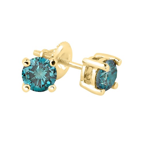 14k jaune plaqué simulé - or,