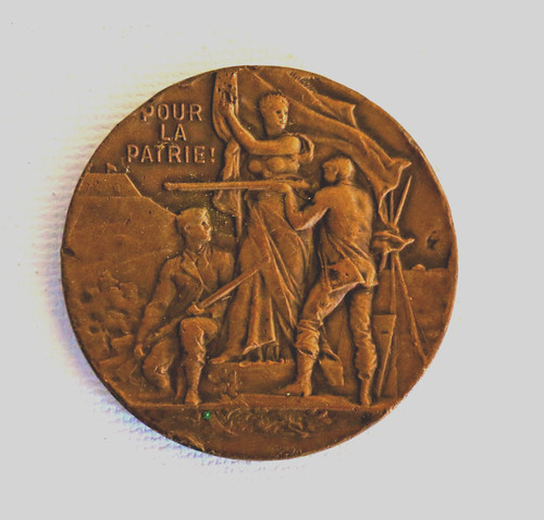 Début xxe médaille bronze - ,