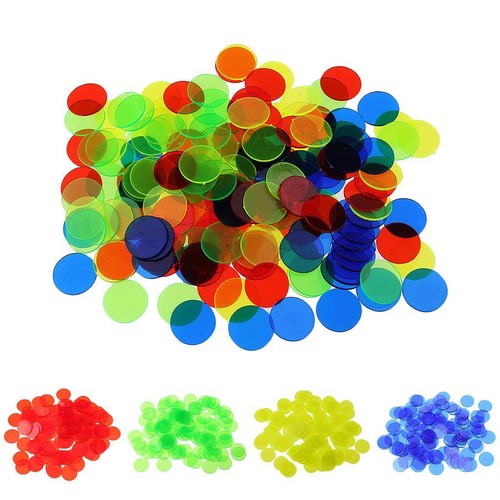 300pcs jetons bingo - de, en