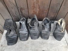 Lot Brodequins Modèle 1912 Et 1917 France ww1