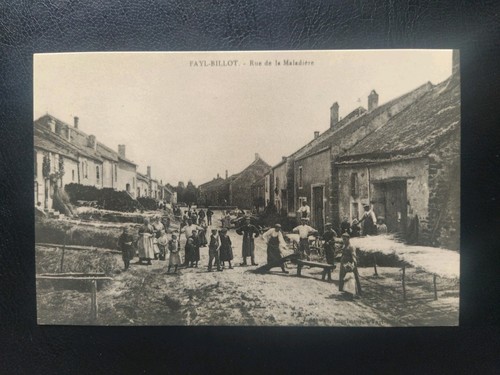Carte postale fayl billot - fayl, rue