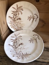 Longchamp modèle Exotique 2 assiettes marrons