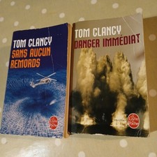 Lot De 2 Livres Danger Immédiat Sans Aucun Remords Thrillers Livre De Poche