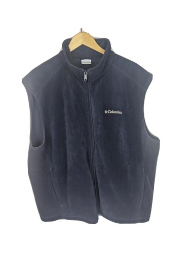 Mens columbia fleece - fleece, dark