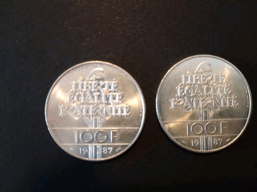 Pièces argent 100 - en,