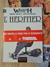 LARGO WINCH T1 L'Héritier Poster, Bandeau, Dépliant EO1990 Francq/Van Hamme NEUF