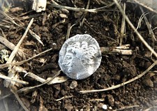 MASSALIA - Marseille, Obole MA Tête à Gauche, Monnaie gauloise ou gallo-romaine