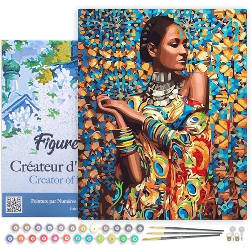 Peinture par numéro femme - par,