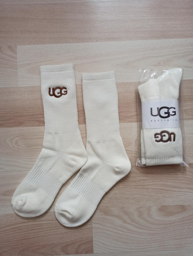Chaussettes ugg blanches - chaussettes, pour