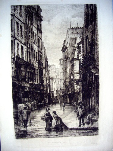 Rue galande paris - à,