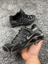 Nike Shox Vintage Cuir Noir