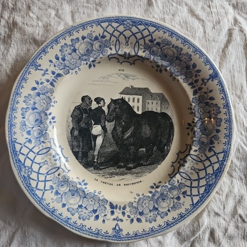 Assiette parlante cheval de - parlante, le
