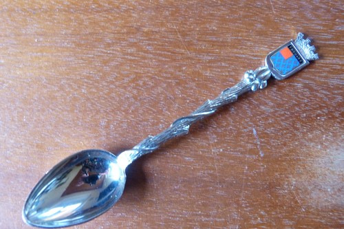 Cuillere café metal - a,