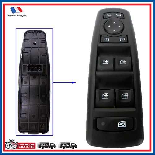 Bouton leve vitre - bouton, de