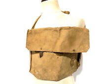 Ancien sac musette modèle 1892 soldat Français ww1 ww2 doublure imperméable
