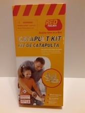 RED TOOLBOX Wooden CATAPULT KIT - Level 2 Carpentry Kit - Ages 8+ Medieval Siege