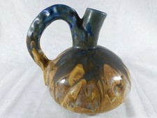 MAGNIFIQUE PICHET A VIN / EAU EN GRES IRISÉ 