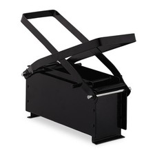 Presse briquettes de papier 2,7 kg acier Presse briquette papier léger 2 leviers