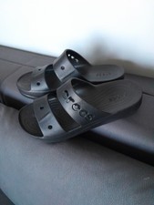 Sandales ouvertes crocs noires - ouvertes,