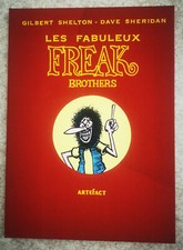 Les Fabuleux Freaks Brothers, Sheldon & Sheridan, Artefact 1984 (signé)