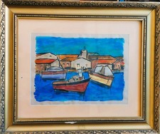 PEINTURE TABLEAU SIGNÉ PIERRE