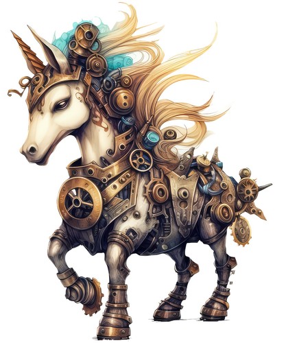 Autocollants steampunk - 8,