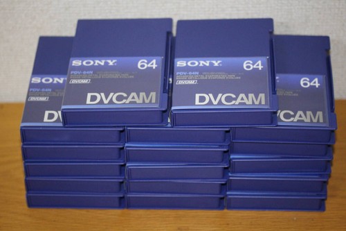 Sony dvcam pdv 64n - 17, bandes