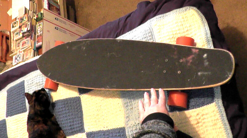 Skateboard long punked speed - skateboard,