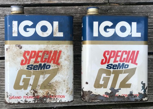 Bidons huile anciens - d'huile,
