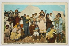 1926 Alaska Eskimo Women &
