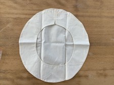 COUVRE TARTE BLANC DE CHASSEURS ALPINS FRANCAIS 1960-1990 N°2