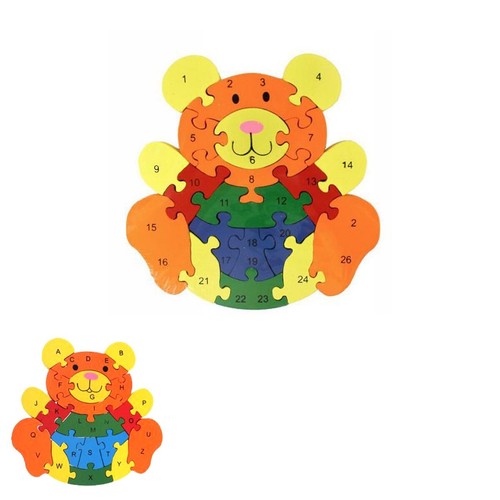 Puzzle bois jeu - puzzle, 3d