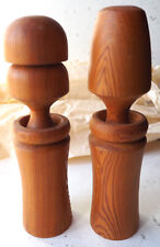 Véritables poupées japonaises Kokeshi Nanbu artisanales anciennes P66