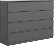 Commode Anthracite Mat avec 8