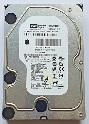 Disque dur 640 - go, sata