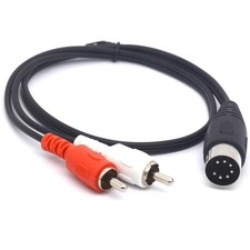 Câble 7 broches DIN vers RCA