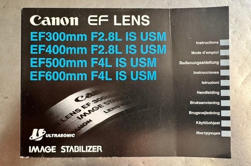 Canon ef300mm is usm - ef300mm, f2,8l
