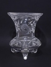 Vase Design en Verre Lourd à