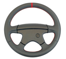 VOLANT CUIR ROUGE VW
