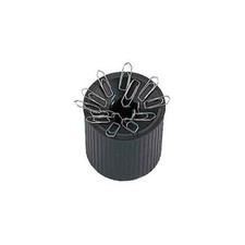 [Ref:H6390895] HELIT Pot à trombones LINEAR Aimanté Polystyrène H 73 mm Noir