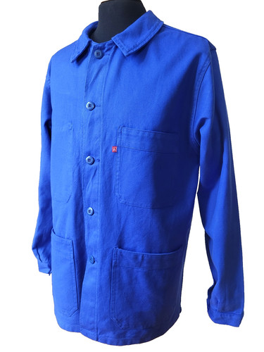 Veste bleu travail adolphe - bleu,