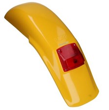 UFO Enduro Garde-Boue Arrière Vintage Modèle 83-93 Universel Jaune