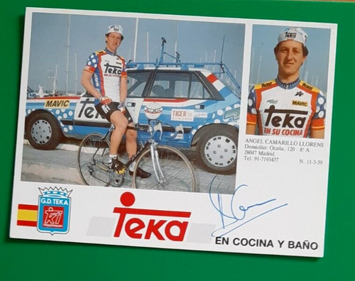 Cyclisme carte cycliste angel - cyclisme,