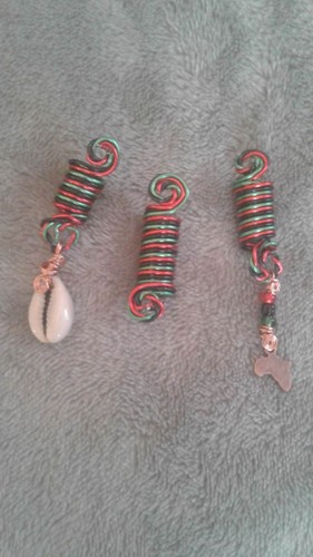 Set red black green - red,,