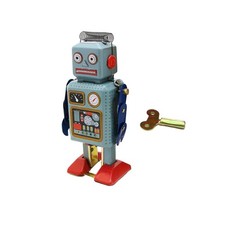 Robot De Marche Vintage En Fer