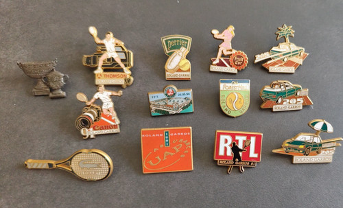 Lot pin roland garros - lot, 13