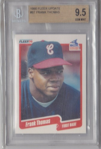 1990 fleer update frank thomas - fleer,