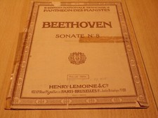 Partition BEETHOVEN oeuvres